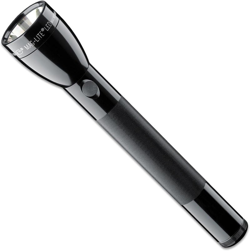 MagLite ML50L 3-Cell C LED Flashlight, Adjustable Beam, High & Low Modes, Water-Resistant - Black - Image 1
